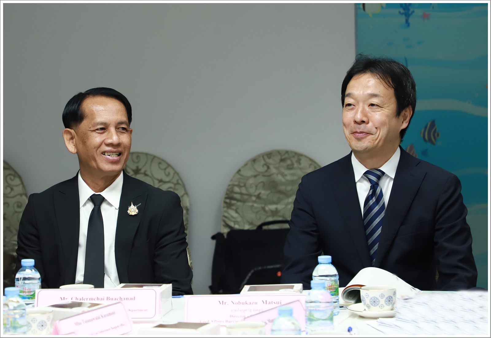 กรมบังคับคดีให้การต้อนรับ Mr. Nobukazu Matsui อธิบดีกรมการเเพ่ง กระทรวงยุติธรรมแห่งประเทศญี่ปุ่นพร้อมคณะ